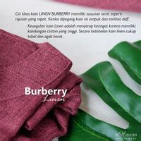 Jual Kain Linen Burberry Model & Desain Terbaru 